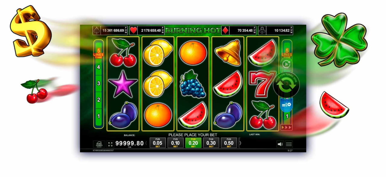 burning hot demo slots