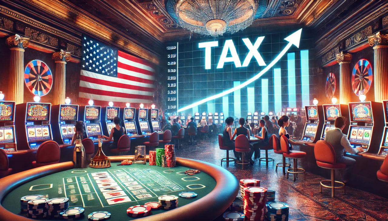 Increase in online betting taxes in the USA
